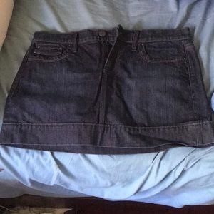 Denim skirt